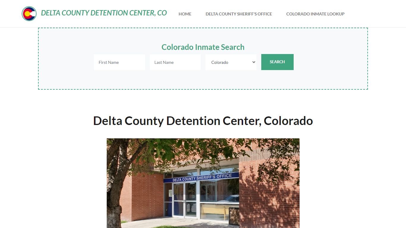 Delta County Detention Center, CO Inmate Roster, Offender Search