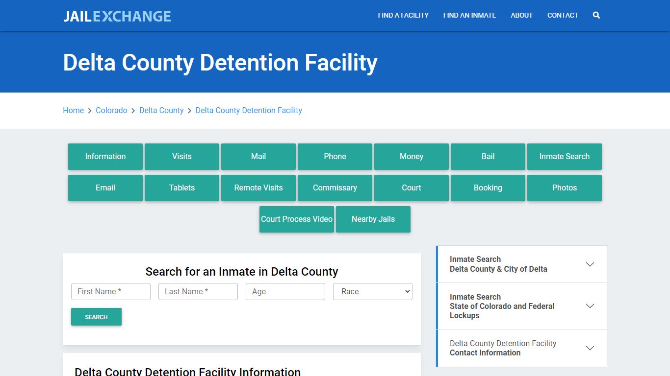 Delta County Detention Facility - Jail Exchange